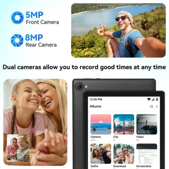 C101-【New Users Only SG$9.99】AEEZO 7 inch Mini/10.1 Inch Tablet/Tablet Set,Android 14/13, Octa/Quad Core 32GB/64GB ROM, WiFi 6G, 5MP+8MP Camera, 5000mAh, 1280x800 IPS Display