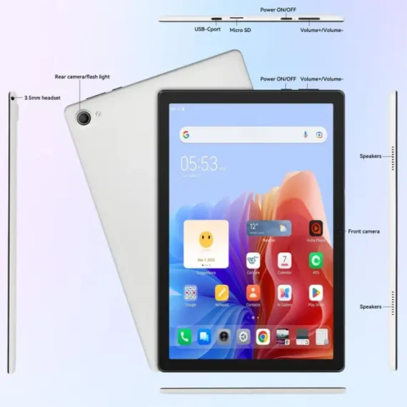 C101-【New Users Only SG$9.99】AEEZO 7 inch Mini/10.1 Inch Tablet/Tablet Set,Android 14/13, Octa/Quad Core 32GB/64GB ROM, WiFi 6G, 5MP+8MP Camera, 5000mAh, 1280x800 IPS Display