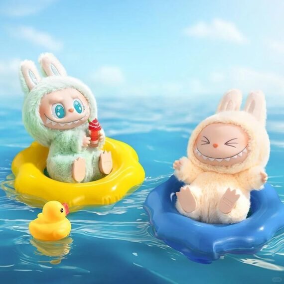 B32 Labubu macaroon V2 Sitting Party Enamel Plush Series 6 pcs (No repeat)