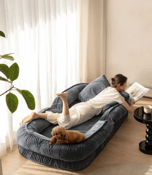 B33 【COOL!!!New Year Specials】Human Dog Bed and Floor Sofa Bed